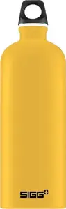 Бутылка для воды Sigg Traveller Mustard Touch 1 л, жёлтая, герметичная
