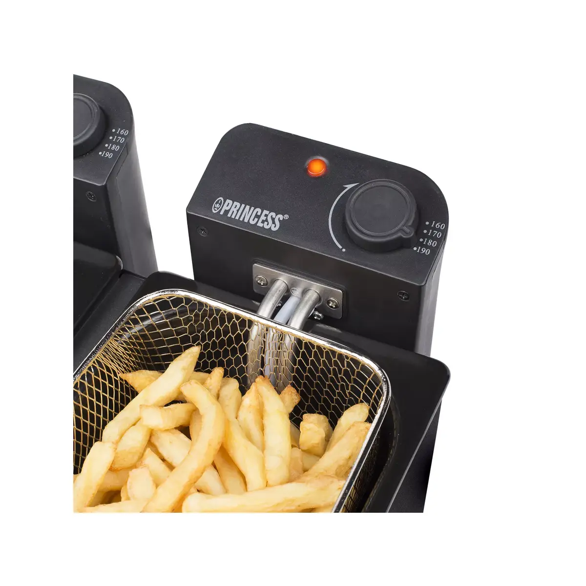Fritēšanas katls Princess 183028 Double Black Fryer Photo 6