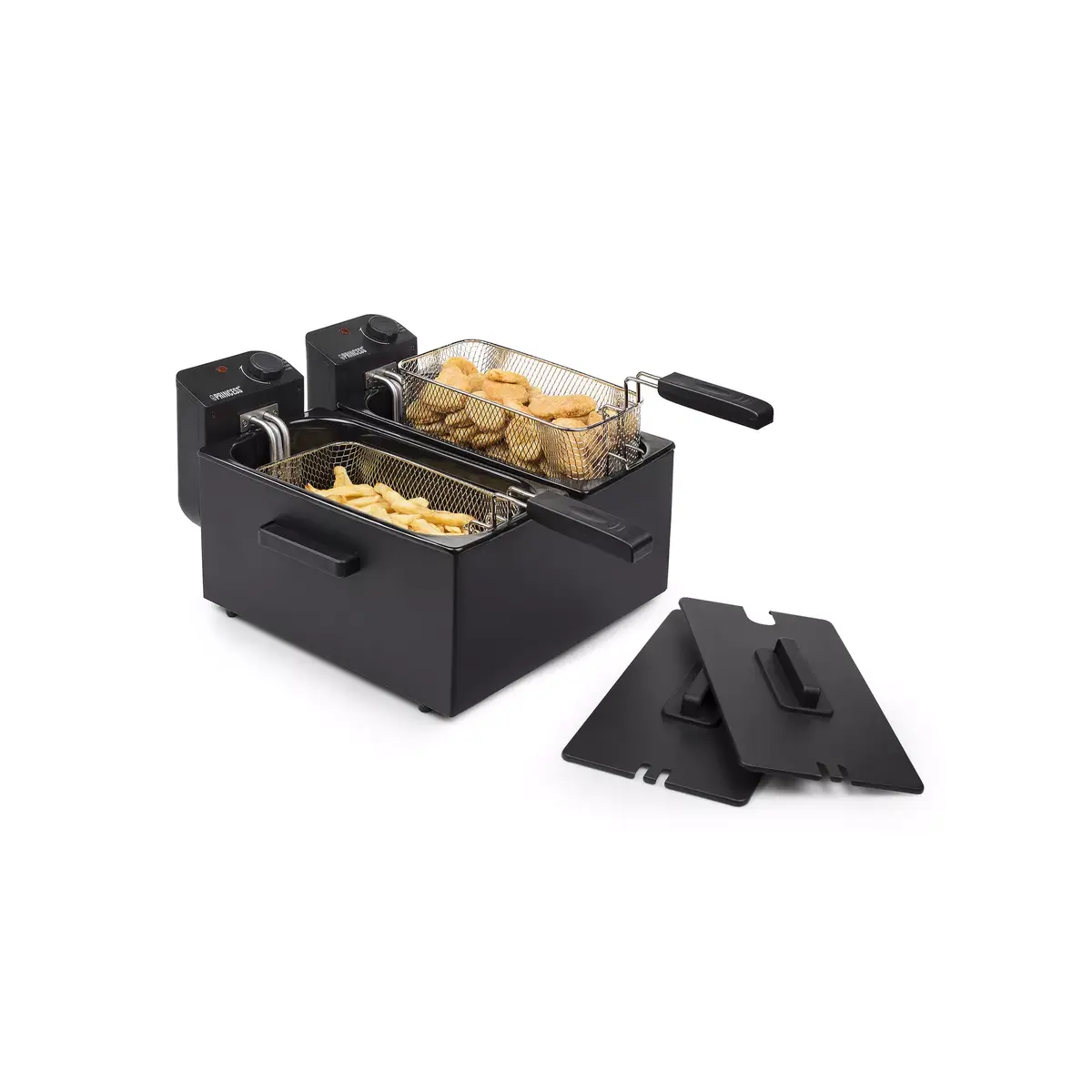 Fritēšanas katls Princess 183028 Double Black Fryer Photo 11