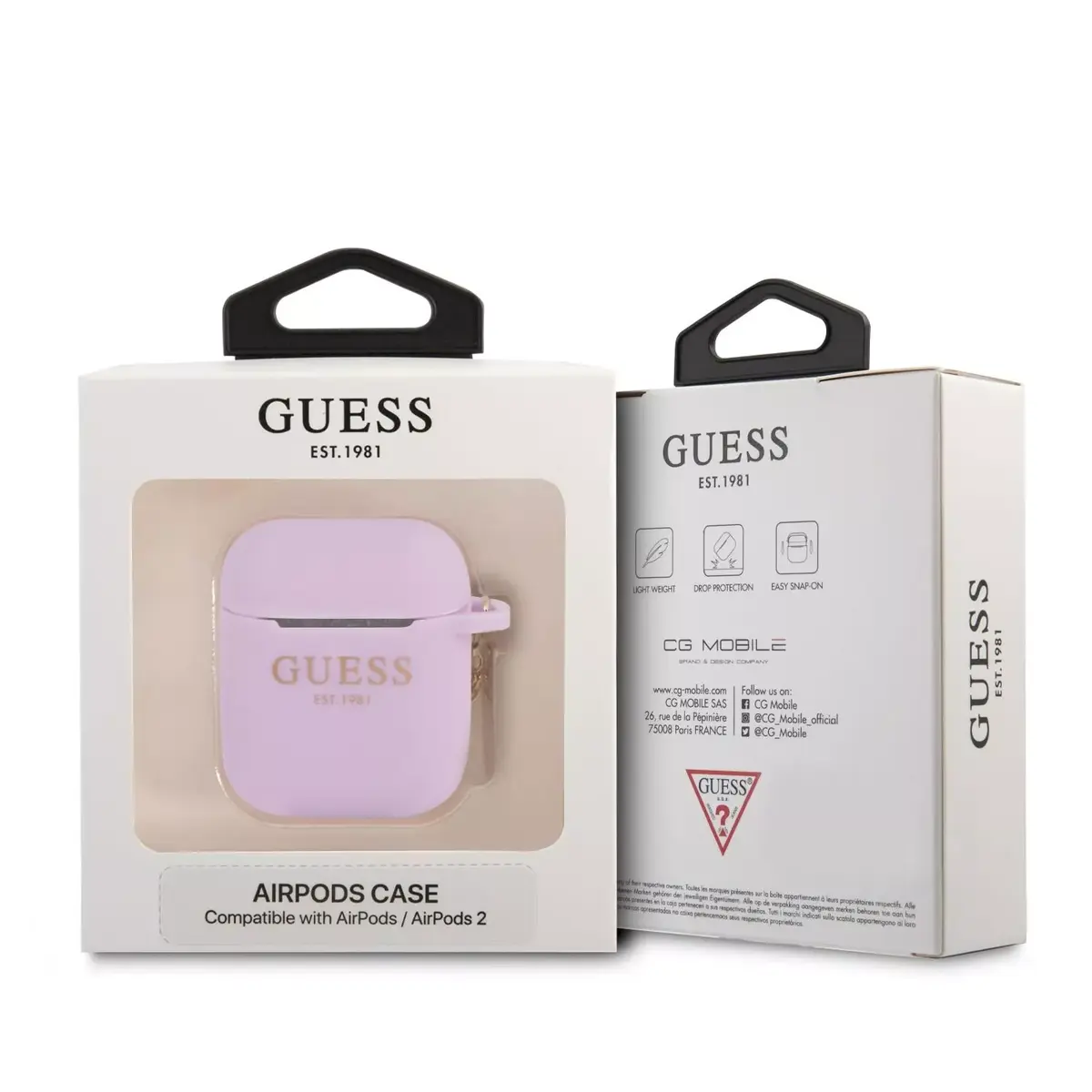 Silicone case GUESS GUA2LSC4EU for AirPods 1/2 Photo 4