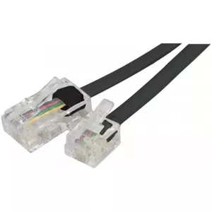 Telephone cable CUC Exertis Connect 911735 2 m Black RJ-11 RJ-45