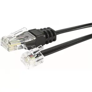 Telephone cable CUC Exertis Connect 285000 3 m Black RJ-45 RJ-11