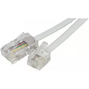 Telephone cable CUC Exertis Connect 911747 10 m White RJ-11 RJ-45