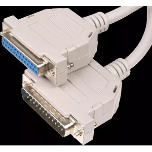 D‑SUB Extension Cable ShiverPeaks AK 405 SC 25‑pin Male/Female, 5 m
