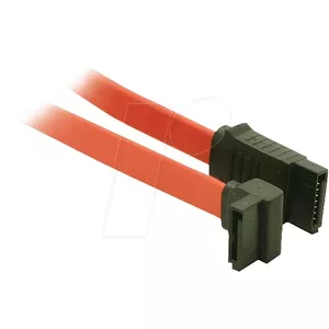 SATA cable ShiverPeaks AK SATA 03 LG 30 cm angled — internal data cable, right-angle connector