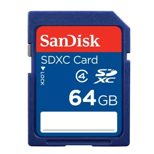 SD карта SanDisk 64GB SDXC Class 4 Ударопрочная Водонепроницаемая