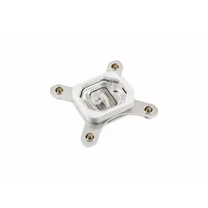 Water block Aqua-Computer 21871 — acetal/aluminium construction, 94×94×22 mm