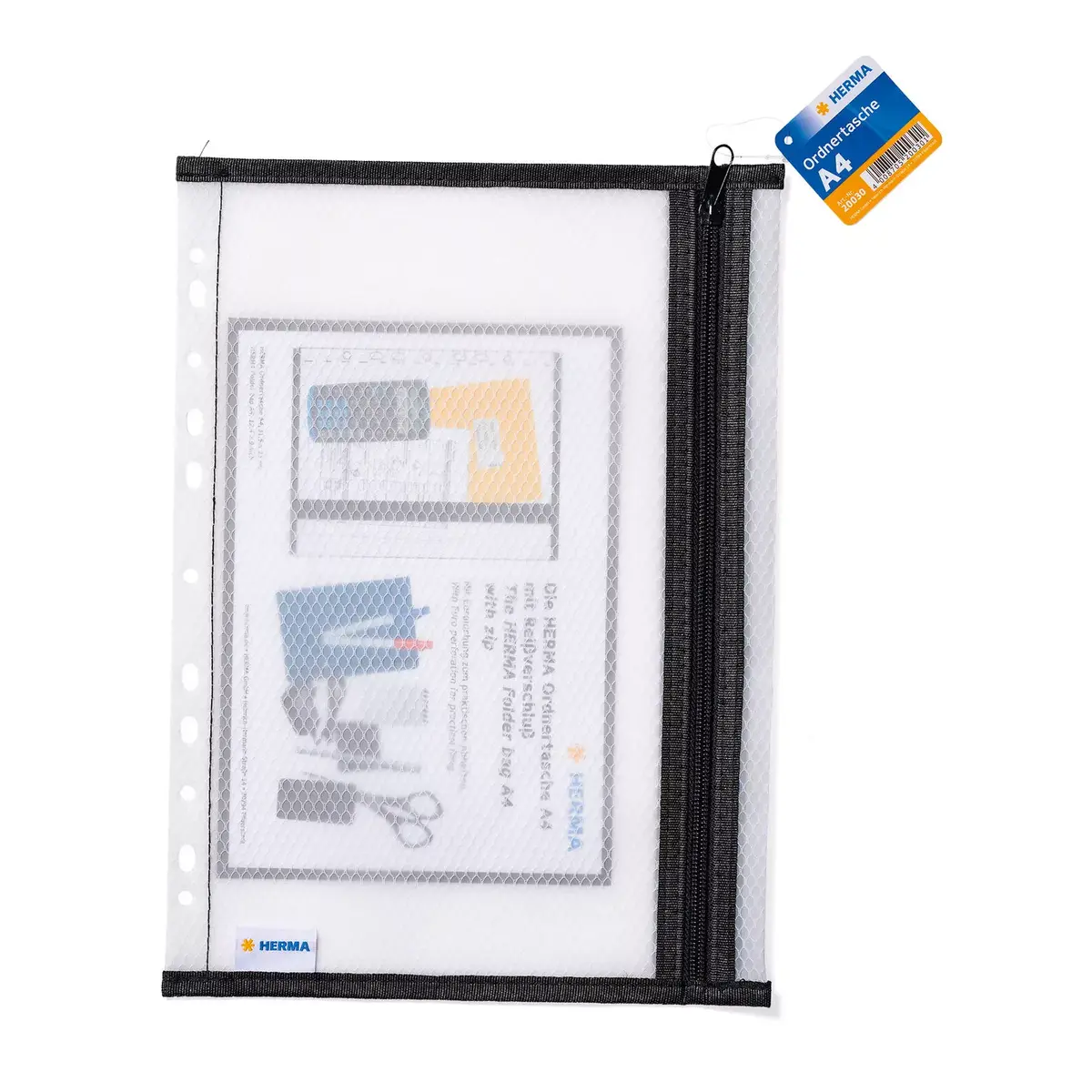 Folder Bag HERMA A4 black Photo 2
