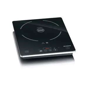 Induction hob SEVERIN KP 1071, 1-zone countertop, 220 mm zone, 1500–2000 W, touch control