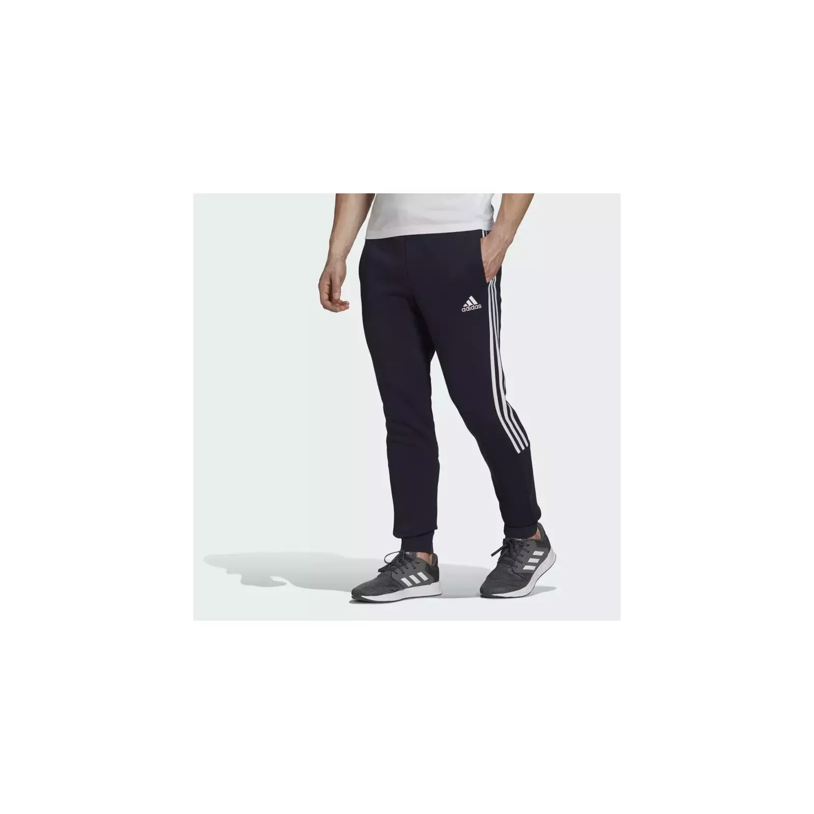 Black With White Men Polyester Printed Loose Fit Sports Trousers at Best  Price in Vriddhachalam  Magi Sports