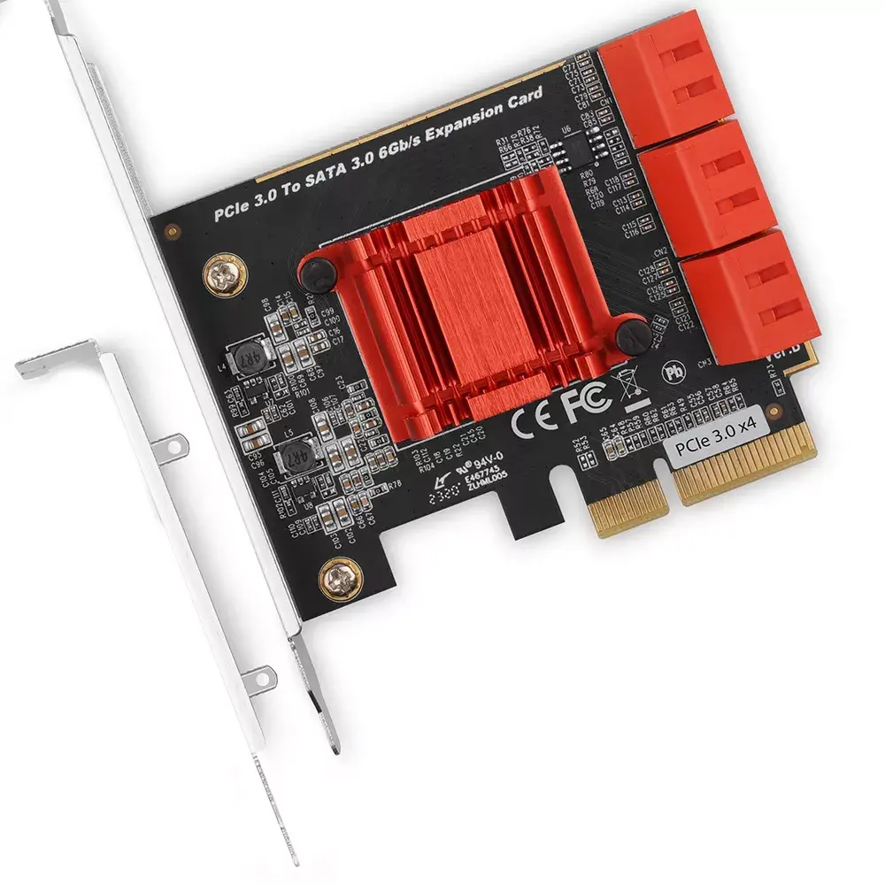 AXAGON PCES-SA6 PCIe SATA interface card Photo 2