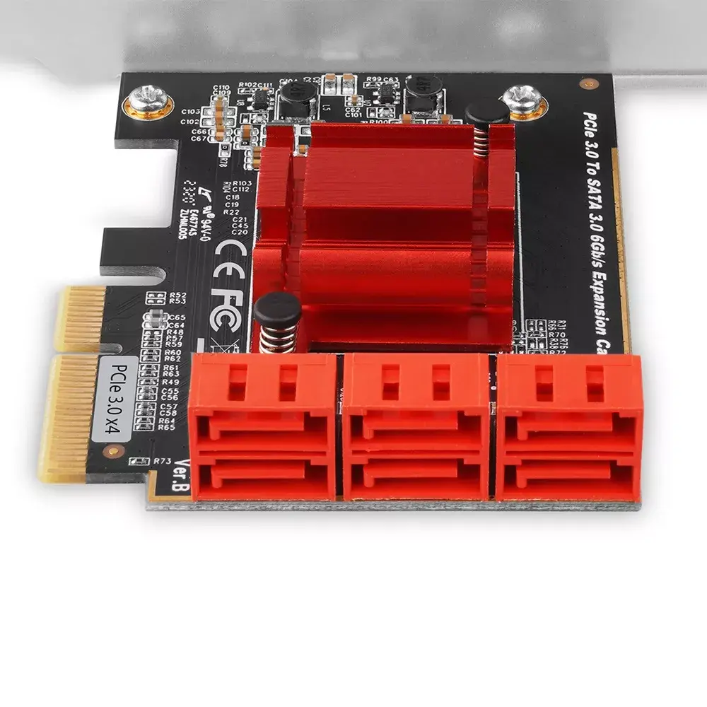AXAGON PCES-SA6 PCIe SATA interface card Photo 3