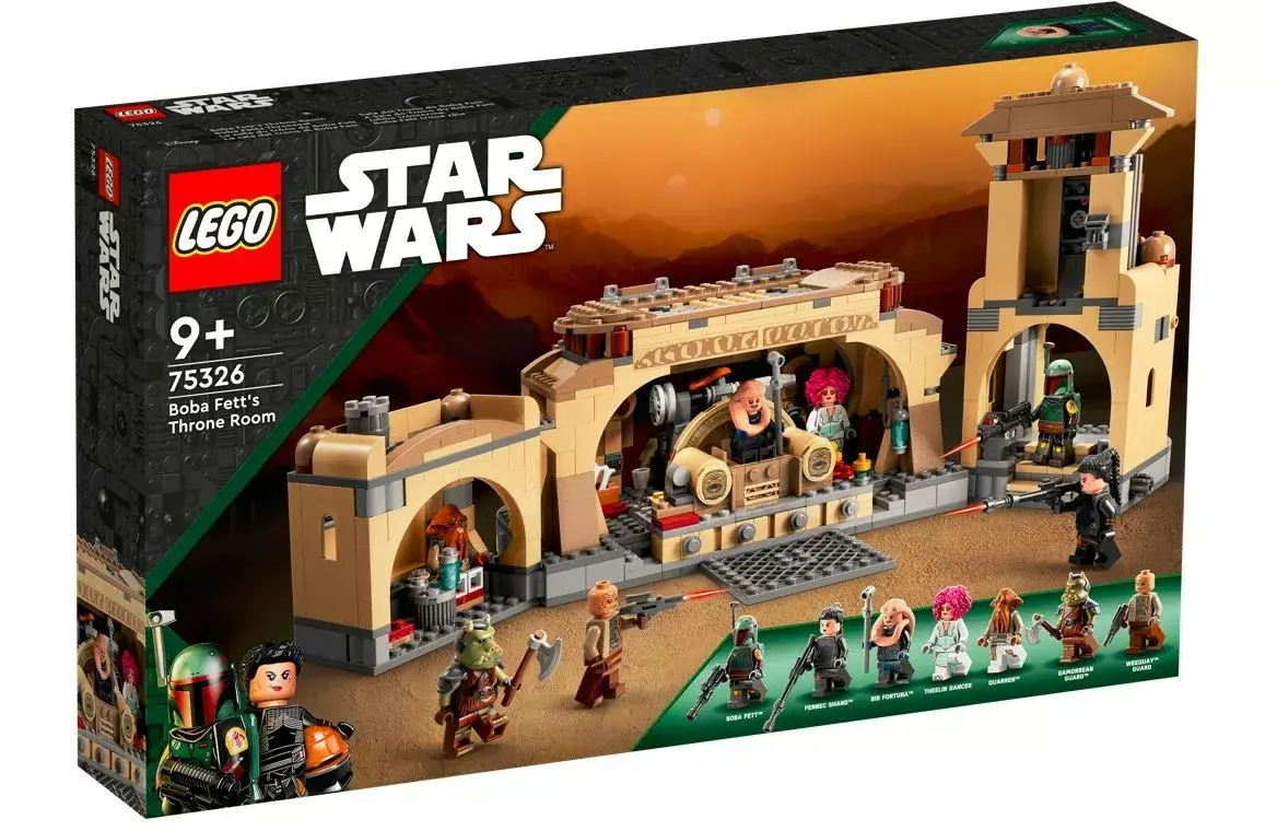 LEGO Star Wars 75326 Boba Fett's Throne Room Set Photo 2