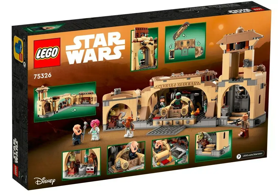 LEGO Star Wars 75326 Boba Fett's Throne Room Set Photo 8