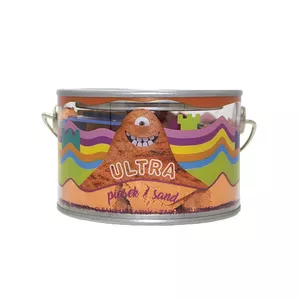 Epee Sand Ultra Magic Sand 200 г с 5 формочками замок — оранжевый