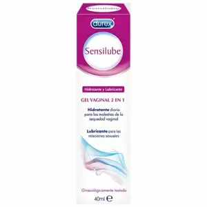 Lubricant gel Durex Sensilube 40 ml — moisturizing personal lubricant, water-based