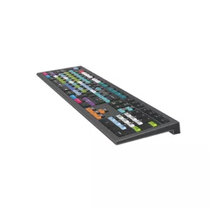 Logickeyboard Avid Media Composer Astra 2 Keyboard Universal USB QWERTY German Grey