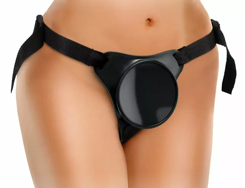 Страпон-гарнитура King Cock Beginner Silicone Black Photo 2