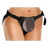 Штрапон king cock Comfy Body Dock Strap-On H Silicone Black Photo 2