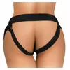 Штрапон king cock Comfy Body Dock Strap-On H Silicone Black Photo 4