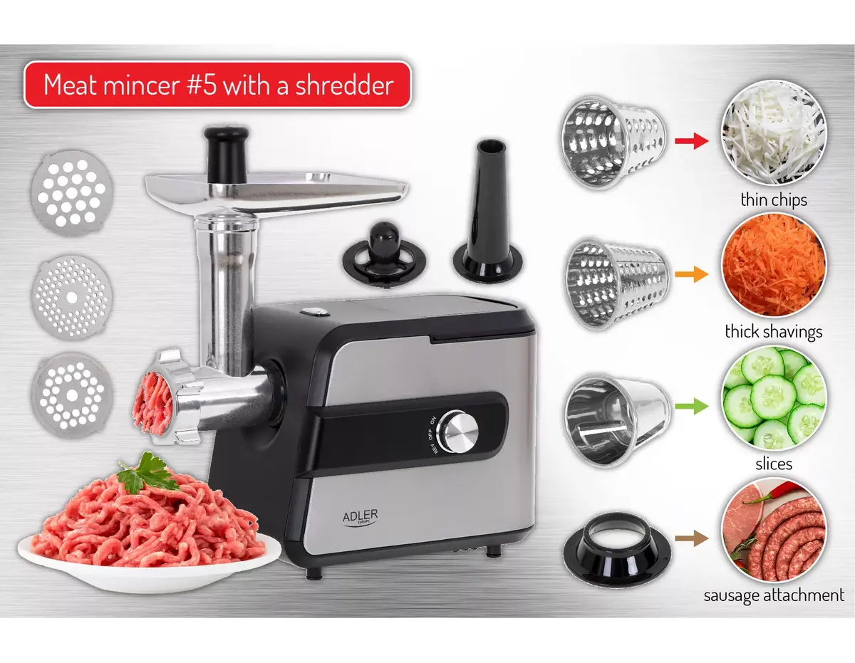 Мясорубка Adler AD 4813 Photo 4