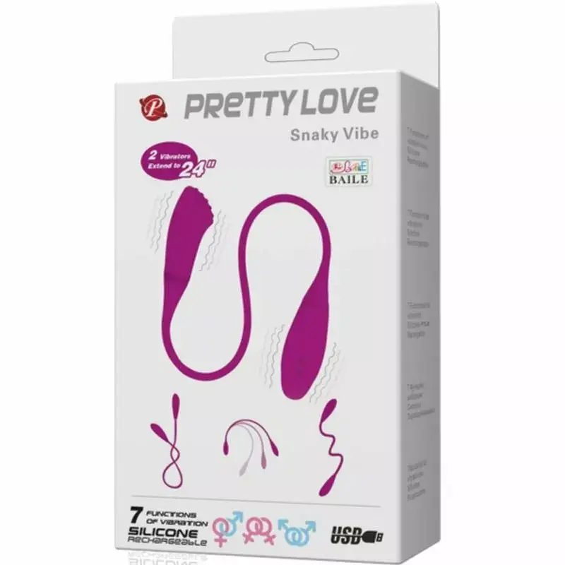Вибратор Smart PRETTY LOVE SMART SNAKY VIBE D-219438 Photo 7