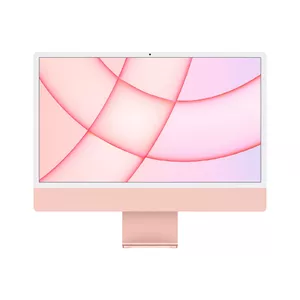 Apple iMac Apple M M1 61 cm (24") 4480 x 2520 pikseļi Viss vienā PC 8 GB 512 GB SSD macOS Big Sur Wi-Fi 6 (802.11ax) Rozā
