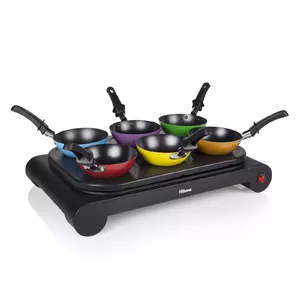 Electric Grill Tristar BP-2827 Wokset 1000W 6 Persons Multicolour