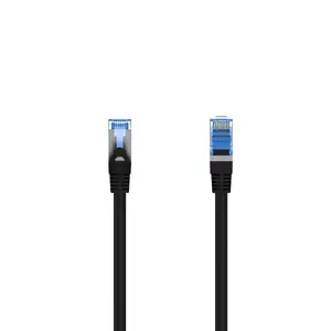 Hama networking cable Black 5 m Cat6a S/FTP RJ-45 10000 Mbit/s