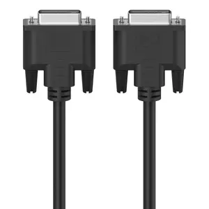 DVI cable Hama 00300104 1.5 m DVI-I Black