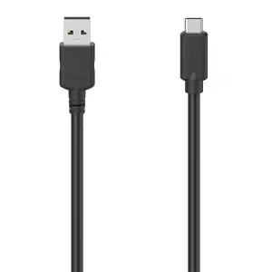 USB кабель Hama 00300069 0.75м USB A USB C Черный