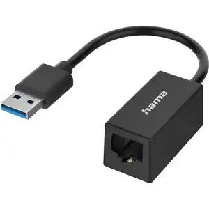 Tīkla adapteris HAMA Classic Line 00300024 USB uz LAN Gigabit Ethernet