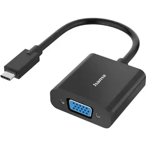 Видеоадаптер HAMA USB-C — VGA Full HD 1080p (модель 00300088)