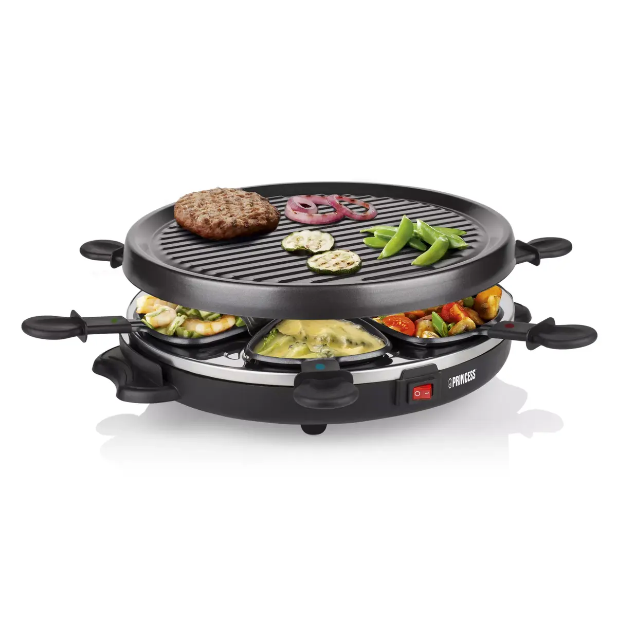 Princess 162725 Raclette 6 Grill Party Photo 4