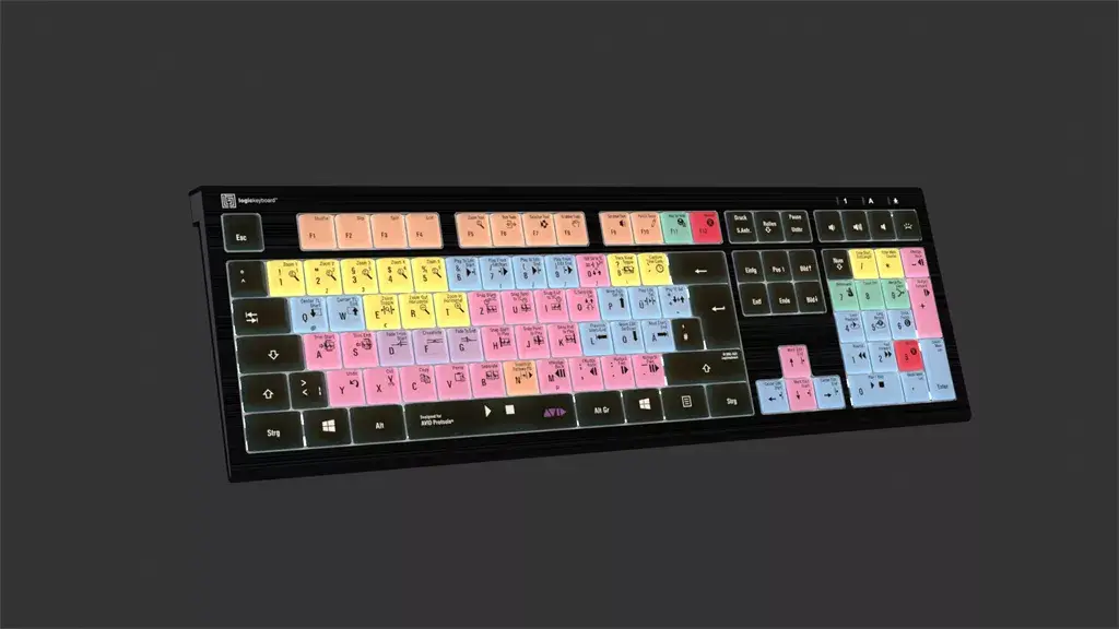 Клавиатура Logickeyboard ASTRA 2 USB QWERTZ Photo 5