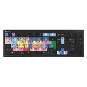 Logickeyboard Gaming Keyboard LKB-MCOM4-A2PC-FR USB AZERTY Black Full-size Wired