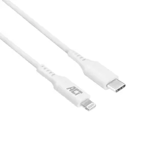 ACT USB 2.0 charging/data cable C male - Lightning male 1 meter MFI certified