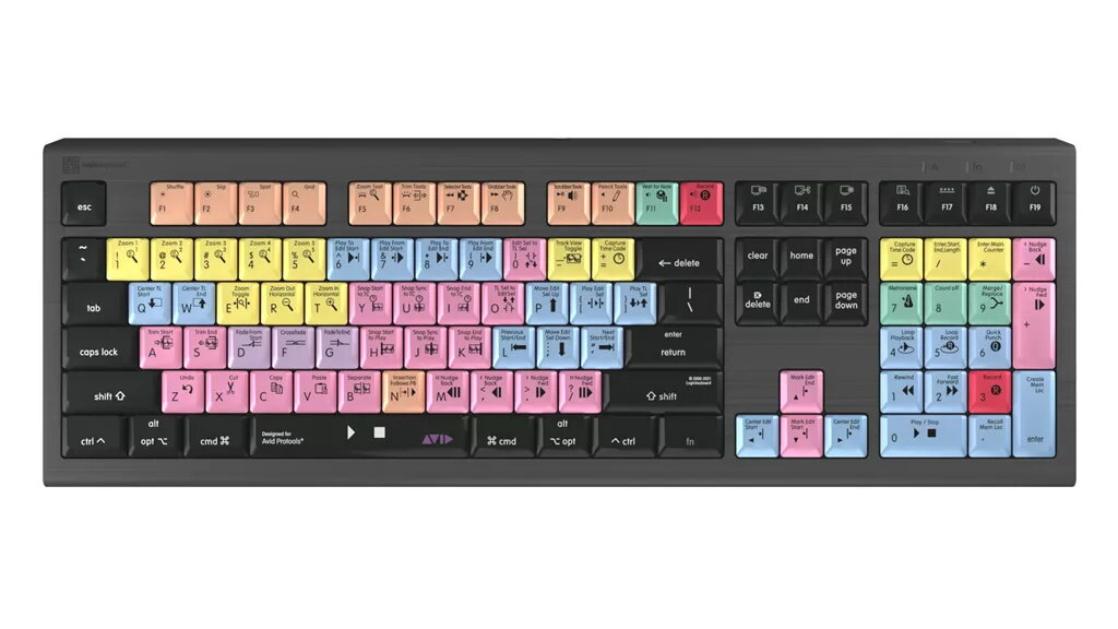 Logickeyboard ASTRA 2 USB QWERTZ Tastatūra