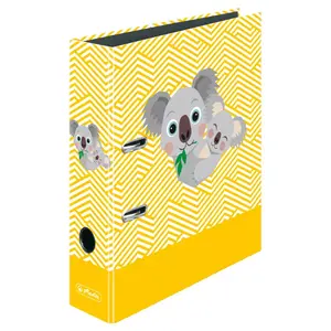Ring Binder Herlitz maX.file A4 Yellow FSC Certified