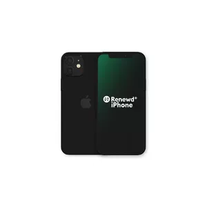 Renewd iPhone 12 Melna 64GB