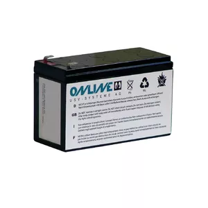 UPS battery ONLINE USV-Systeme BCZ1000 1 pc Grey 7.9 kg