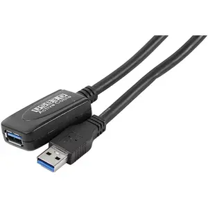 USB cable ExertisConnect EXC 149254 5m USB 3.2 Gen 1 USB A Black