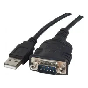 CUC Exertis Connect 040341 серийный кабель Черный 1 м USB Type-A DB-9
