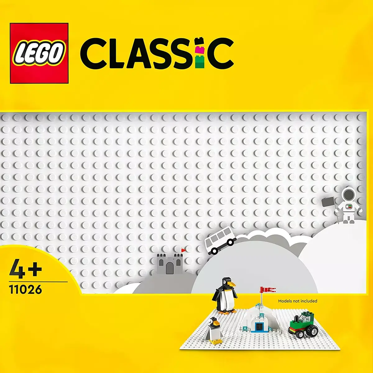 LEGO платформа 11026 — 32x32 белая Photo 1