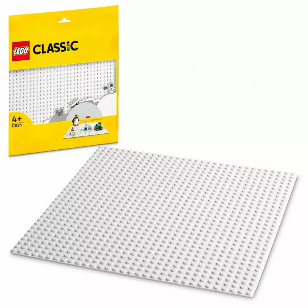 LEGO платформа 11026 — 32x32 белая Photo 5