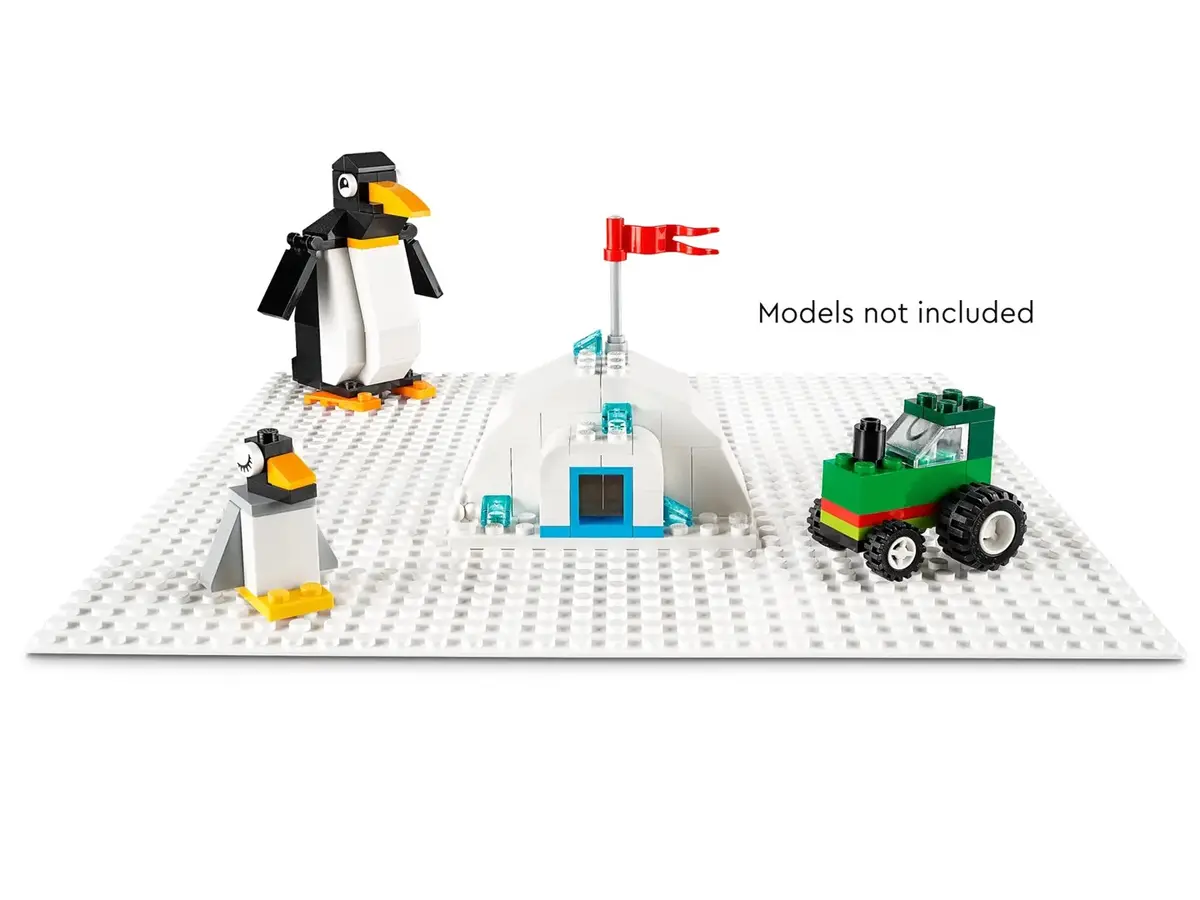 LEGO building plate 11026 — 32x32 white Photo 14