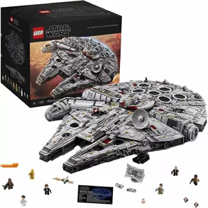 LEGO Star Wars UCS Millennium Falcon model set – 7,541 pieces, collector display kit
