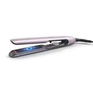 Выпрямитель волос Philips BHS530/00 — керамические пластины 2,5 см, 120–240 В, 12 уровней нагрева, 120–230°C, ионизация, шнур 1,8 м с поворотом