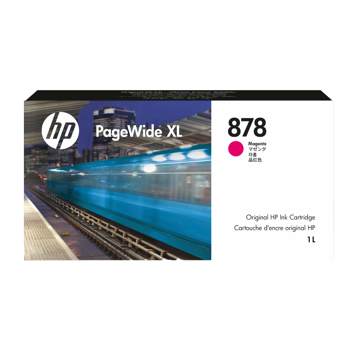 HP 878 1-litra Magenta PageWide XL