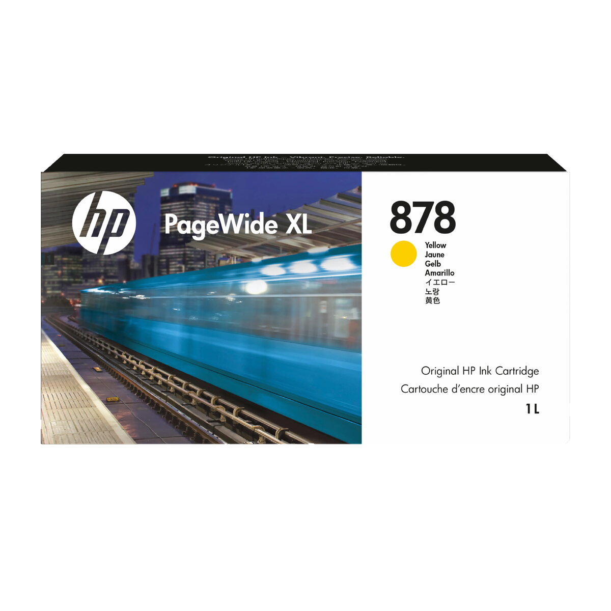 HP 878 312Z4A Dzeltena PageWide XL